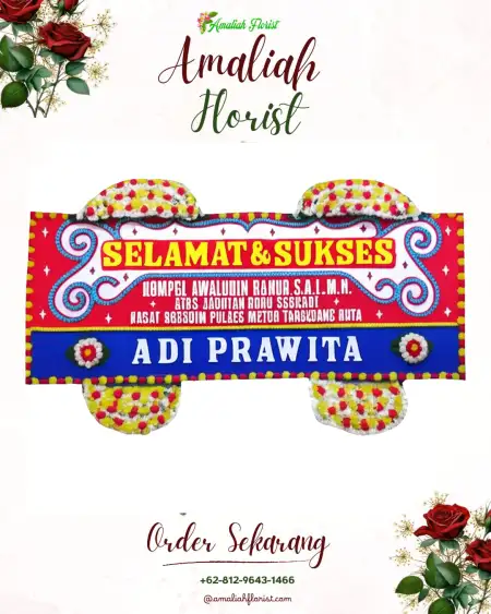 Papan Bunga Ucapan Selamat Jenggrong